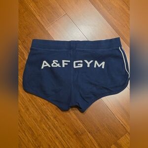 Abercrombie & Fitch Dark Blue Gym Shorts
